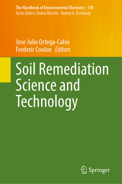 Couverture de l’ouvrage Soil Remediation Science and Technology