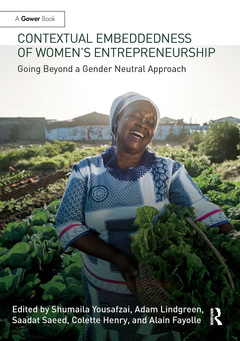Couverture de l’ouvrage Contextual Embeddedness of Women's Entrepreneurship