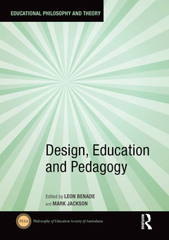 Couverture de l’ouvrage Design, Education and Pedagogy