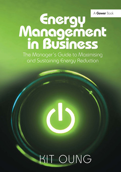 Couverture de l’ouvrage Energy Management in Business