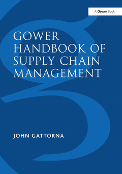 Couverture de l’ouvrage Gower Handbook of Supply Chain Management