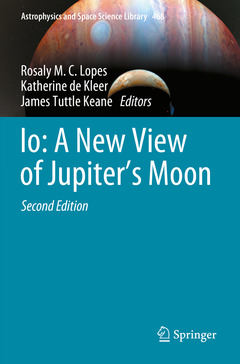 Couverture de l’ouvrage Io: A New View of Jupiter’s Moon 