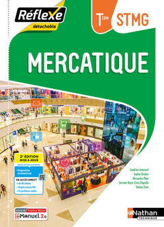 Couverture de l’ouvrage Pochette Réflexe - Mercatique Tle STMG BAC STMG - 2024 - Pochette - élève - + iManuel