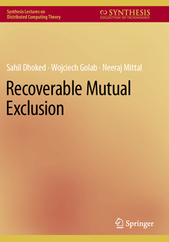 Couverture de l’ouvrage Recoverable Mutual Exclusion