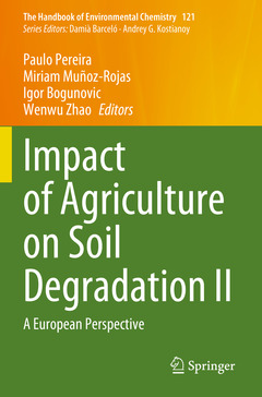 Couverture de l’ouvrage Impact of Agriculture on Soil Degradation II