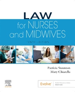 Couverture de l’ouvrage Law for Nurses and Midwives