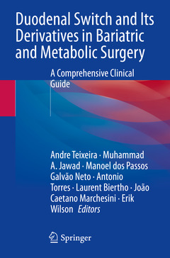Couverture de l’ouvrage Duodenal Switch and Its Derivatives in Bariatric and Metabolic Surgery