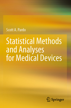 Couverture de l’ouvrage Statistical Methods and Analyses for Medical Devices
