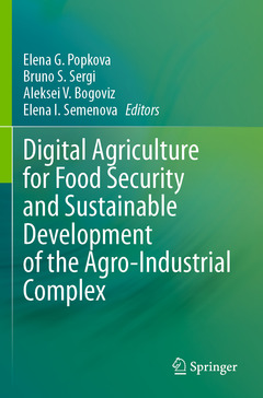 Couverture de l’ouvrage Digital Agriculture for Food Security and Sustainable Development of the Agro-Industrial Complex