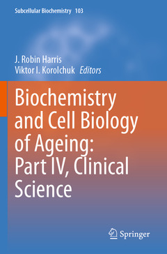 Couverture de l’ouvrage Biochemistry and Cell Biology of Ageing: Part IV, Clinical Science