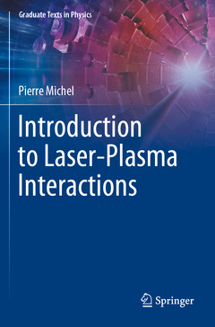 Couverture de l’ouvrage Introduction to Laser-Plasma Interactions