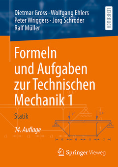 Couverture de l’ouvrage Formeln und Aufgaben zur Technischen Mechanik 1