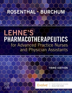 Couverture de l’ouvrage Lehne's Pharmacotherapeutics for Advanced Practice Nurses and Physician Assistants