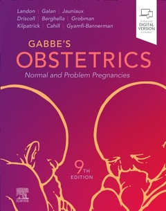 Couverture de l’ouvrage Gabbe's Obstetrics: Normal and Problem Pregnancies