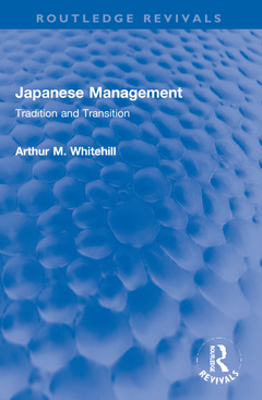 Couverture de l’ouvrage Japanese Management