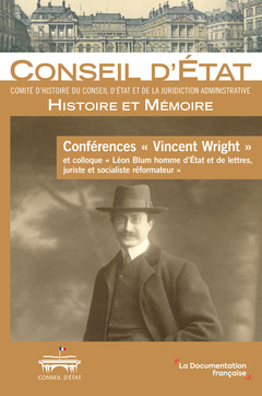 Couverture de l’ouvrage Conférence Vincent Wright et colloque 