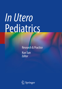Couverture de l’ouvrage In Utero Pediatrics