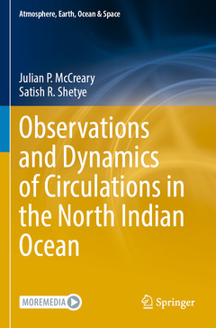 Couverture de l’ouvrage Observations and Dynamics of Circulations in the North Indian Ocean