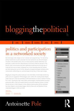 Couverture de l’ouvrage Blogging the Political