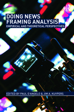 Couverture de l’ouvrage Doing News Framing Analysis