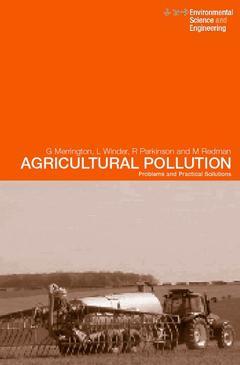 Couverture de l’ouvrage Agricultural Pollution