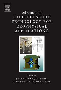 Couverture de l’ouvrage Advances in High-Pressure Techniques for Geophysical Applications