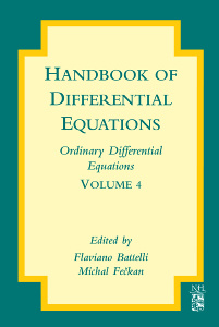 Couverture de l’ouvrage Handbook of Differential Equations: Ordinary Differential Equations