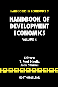 Couverture de l’ouvrage Handbook of Development Economics