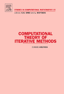 Couverture de l’ouvrage Computational Theory of Iterative Methods