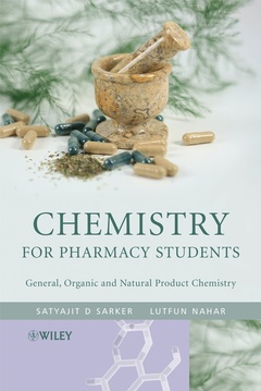 Cover of the book Chemistry for pharmacy students: General organic & natural products chemistry