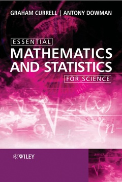 Couverture de l’ouvrage Essential mathematics & statistics for science, (Paper)