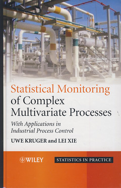 Couverture de l’ouvrage Statistical Monitoring of Complex Multivatiate Processes