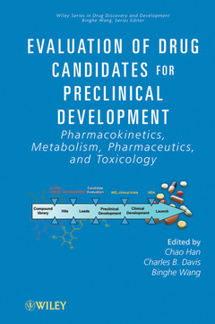 Cover of the book Evaluation of Drug Candidates for Preclinical Development