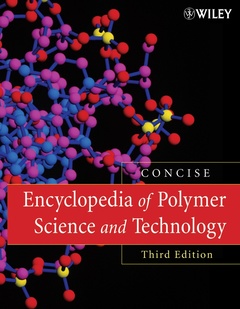 Couverture de l’ouvrage The concise encyclopedia of polymer science & technology