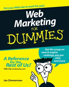 Cover of the book Web marketing for dummies(r)