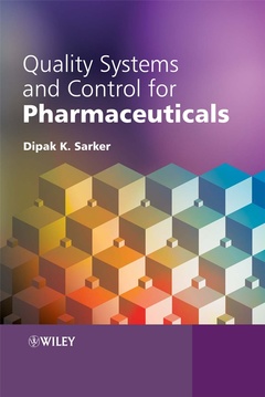 Cover of the book Quality Systems and Controls for Pharmaceuticals