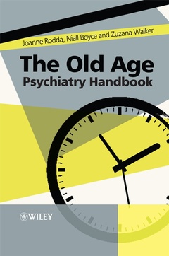 Couverture de l’ouvrage The Old Age Psychiatry Handbook