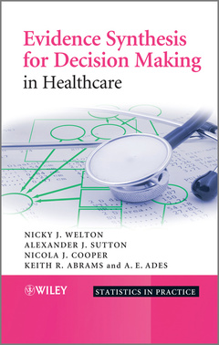 Couverture de l’ouvrage Evidence Synthesis for Decision Making in Healthcare