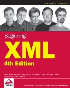 Couverture de l’ouvrage Beginning XML