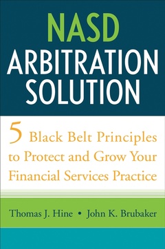 Couverture de l’ouvrage NASD Arbitration Solution