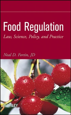 Cover of the book Food regulation: law, science, policy, and practice