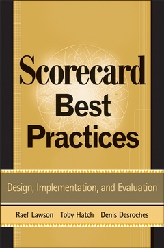 Couverture de l’ouvrage Scorecard best practices : design, implementation, and evaluation