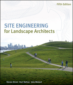 Couverture de l’ouvrage Site engineering for landscape architects: web site