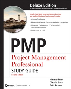 Couverture de l’ouvrage PMP : project management professional study guide, deluxe edition (includes CD-ROM)