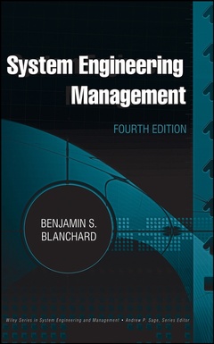 Couverture de l’ouvrage System engineering management