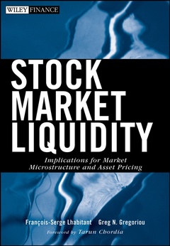 Couverture de l’ouvrage Stock market liquidity: Implications for market microstructure & asset pricing