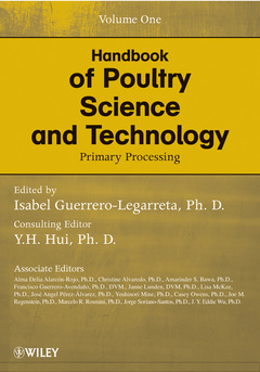 Couverture de l’ouvrage Handbook of Poultry Science and Technology, Primary Processing