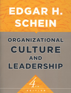 Couverture de l’ouvrage Organizational culture and leadership 