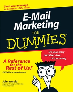 Couverture de l’ouvrage E-mail marketing for dummies(r)