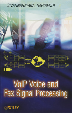 Couverture de l’ouvrage VoIP Voice and Fax Signal Processing